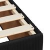 vidaXL Bed Frame without Mattress Black 140x200 cm Velvet