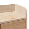vidaXL Bookcase Bed without Mattress 140x190 cm Solid Wood Pine