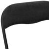 vidaXL Folding Chair 2 pcs Black 48 x 44 x 78 cm Velvet