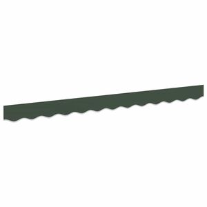 vidaXL Awning Valance Replacement Dark Green 236 x 20 cm Polyester