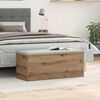 vidaXL Storage Box Artisan Oak 90 x 35 x 35 cm Engineered Wood