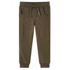Kids' Sweatpants Khaki Melange 104