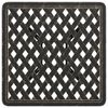 vidaXL Garden Table Bronze 53x53x53 cm Cast Aluminium