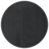 vidaXL Rug Round Grey 80 cm Bamboo