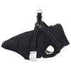 vidaXL Dog Coat Black L32