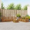 vidaXL Sofa Sets 8 pcs Natural Solid Acacia Wood