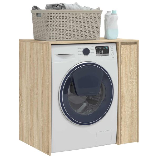 vidaXL Wash Machine Cabinet Sonoma 87 x 60 x 89 cm Engineered wood