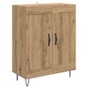 vidaXL Highboard Artisan Oak 69.5 x 34 x 90 cm Engineered Wood