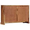 vidaXL Shoe Cabinet 140x35x90 cm Solid Acacia Wood