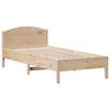 vidaXL Bed Frame without Mattress 90x200 cm Solid Wood Pine