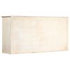 vidaXL Sideboard White 160x40x80 cm Solid Mango Wood