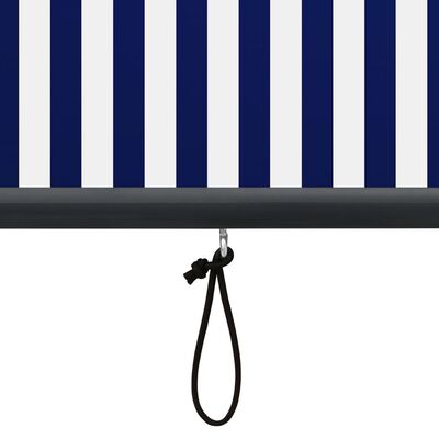 vidaXL Outdoor Roller Blind 100x250 cm Blue and White