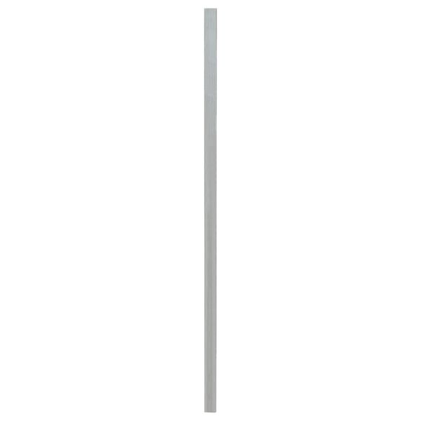 vidaXL Fence Posts 10 pcs Silver 130 cm Galvanised Steel