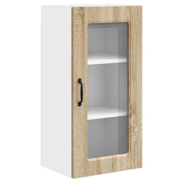 vidaXL Kitchen Cabinet with Storage Kalmar Sonoma Oak 40 x 31 x 80 cm