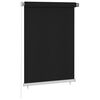 vidaXL Outdoor Roller Blind 100x140 cm Black