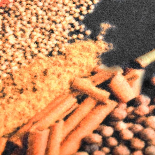 vidaXL Kitchen Carpet Washable Spice 60x300 cm