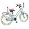 vidaXL Kids Bike 22'' for 7-12 Years Old Light Green