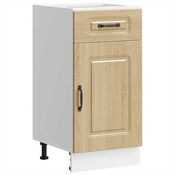vidaXL Kitchen Base Cabinet Kalmar Sonoma Oak Engineered Wood
