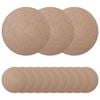 vidaXL Jute Placemets 50 pcs Natural &Oslash; 30 cm 100% Tossa Jute