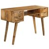 vidaXL Writing Desk Solid Mango Wood 115x47x76 cm