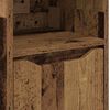 vidaXL Bathroom Cabinet Old Wood 30.5 x 30 x 195 cm Engineered Wood