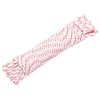 vidaXL Pull Starter Cord White and Red &Oslash;3 mm 10 m Nylon
