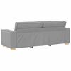 vidaXL Sofa 3 pcs Cloud Grey Fabric