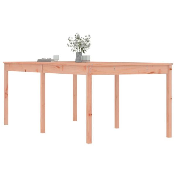 vidaXL Garden Table 203.5x100x76 cm Solid Wood Douglas