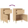 vidaXL Bedside Cabinet Sonoma Oak 40x35x70 cm