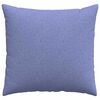 vidaXL Sofa Pillows 2 pcs Blue 50 x 50 cm Fabric