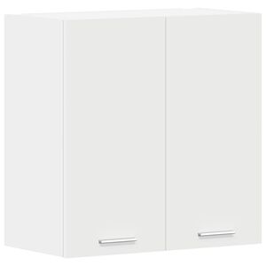 vidaXL Hanging Cabinet Lyon High Gloss White 60x31x60 cm Engineered Wood