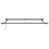 vidaXL Awning Frame Retractable Manual Anthracite 3.5 x 2.5 m