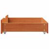 vidaXL Under-Bed Drawers 2 pcs Wax Brown 65x55x17 cm Solid Wood Pine