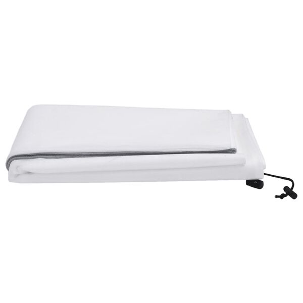 vidaXL Plant Fleece Cover with Zip 70 g/m² 3.14x2.5 m