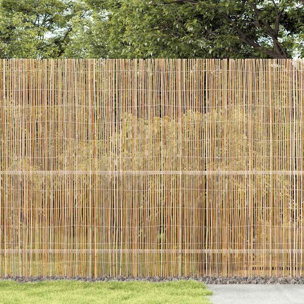vidaXL Bamboo Fence Natural 400 x 150 cm Bamboo