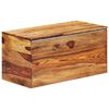 vidaXL Storage Chest 80x40x40 cm Solid Acacia Wood
