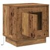 vidaXL Bedside Cabinet Old Wood 44 x 34.5 x 45 cm Engineered Wood