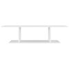 vidaXL Wall Mounted TV Cabinet White 103x30x26.5 cm