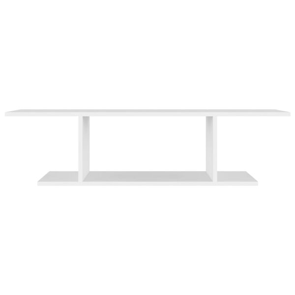 vidaXL Wall Mounted TV Cabinet White 103x30x26.5 cm