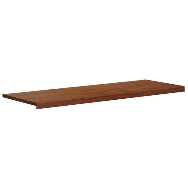 vidaXL Window Sill Brown Wood 140 x 50 x 4.5 cm PVC