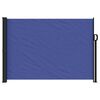 vidaXL Retractable Side Awning Blue 140x500 cm