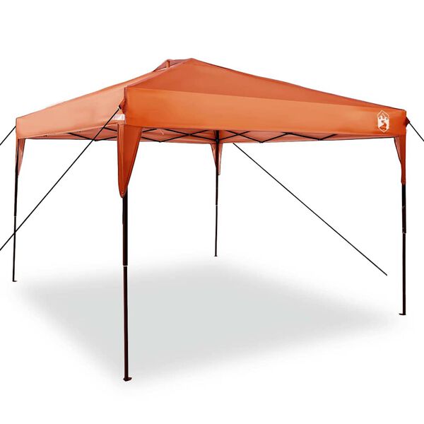 vidaXL Pop-up Canopy Tent Orange 300 x 300 cm Fabric