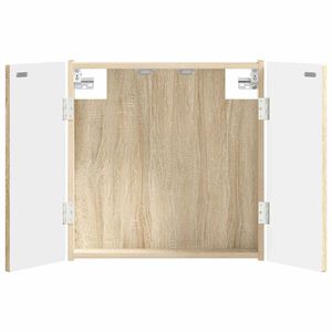 vidaXL Dartboard Cabinet DELFT Sonoma Oak 52.5 x 10.5 x 53.5 cm