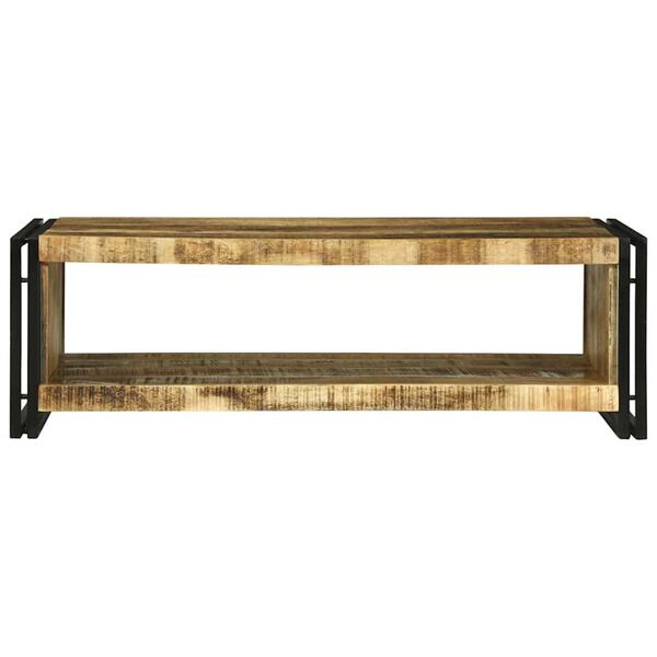 vidaXL Coffee Table Brown 120 x 50 x 38 cm Solid Mango Wood
