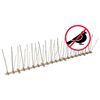 vidaXL 5-row Plastic Bird & Pigeon Spikes Set of 6 3 m