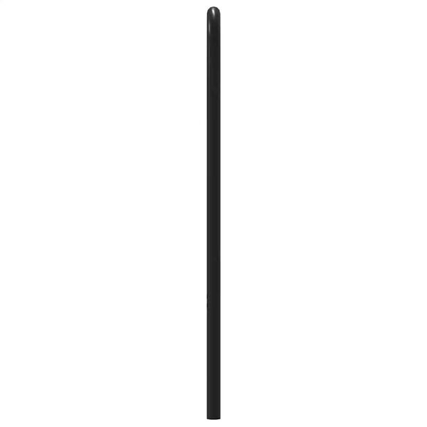 vidaXL Replace Headboard Smoked Oak 120 cm Steel and Engineered Wood