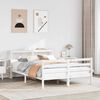 vidaXL Bed Frame with Headboard without Mattress 160x200 cm