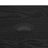 vidaXL Sideboard Black Oak 70 x 35.5 x 67.5 cm Engineered Wood