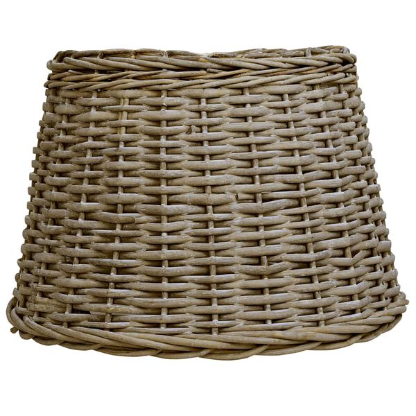 vidaXL Lamp Shade Wicker 40x26 cm Brown