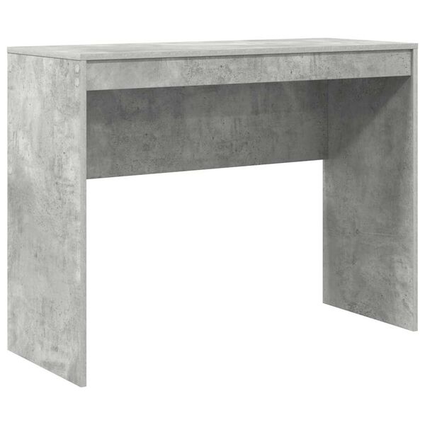 vidaXL Desk Concrete grey 100 x 40 x 76 cm Engineered wood